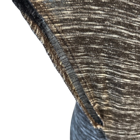 Y2K Wet Seal Womens Black White Marled Cowl Neck Dolman Sleeve Top No size VTG - Picture 7 of 9